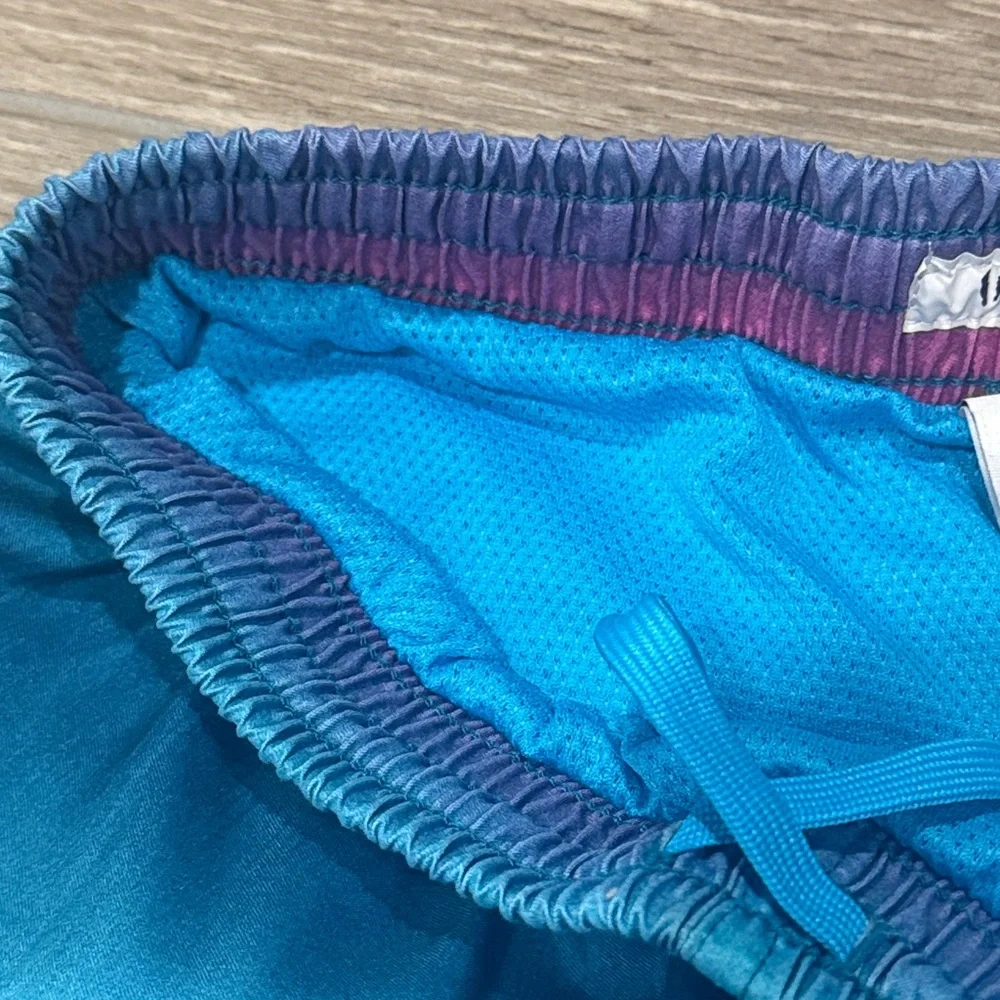 Nike Kids Blue And Pink Ombre Swim Trunks Size XL